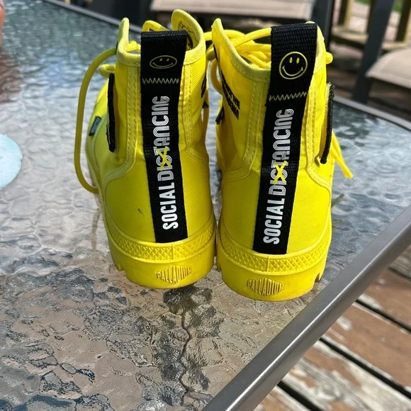 Palladium Bright Yellow Women's Sneakers - Picture 2 of 8